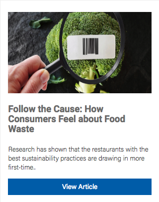 How Consumers Feel About Food Waste