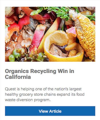 Organic Food Waste Recycling in California