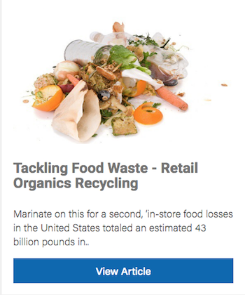 Retail Organics Food Waste Recycling