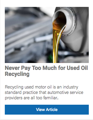 oil recycling